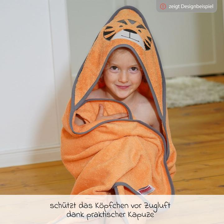Immagine prodotto Kapuzenbadetücher & Handtücher Kapuzenbadetuch 80 x 80 cm - Greige Erik