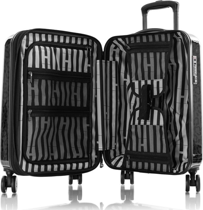 Immagine prodotto Heys Spinner moda leopardo nero -matkalaukku (42 l, Bagaglio a mano (fino a 50 litri))