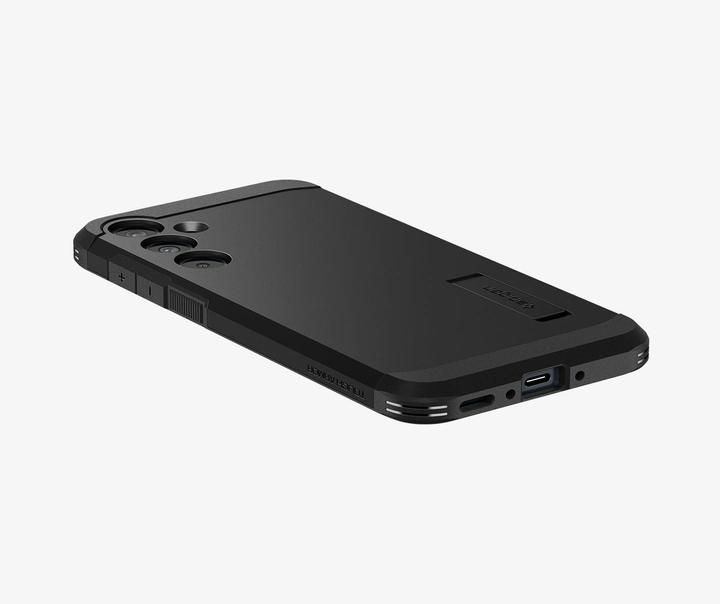 Actual product image Spigen Tough Armor Sam A35 5G czarny/black ACS07517 (Samsung Galaxy A35)