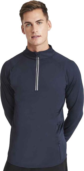 Actual product image Awdis Mens Cool-Flex Half Zip Long-Sleeved Top (XXL)