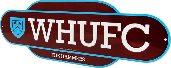 Produktbild West Ham United FC Hängeschild Retro
