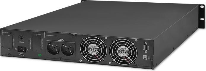 Produktbild Qoltec 53946 UPS 2KVA (2000 VA, 1600 W, Online-Doppelwandler USV)