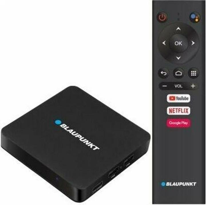 Produktbild Blaupunkt PC Box Android B Stream Bt 5.0 Android 10b Wi-Fi Nero 4k Smart (8 GB, Android 10)