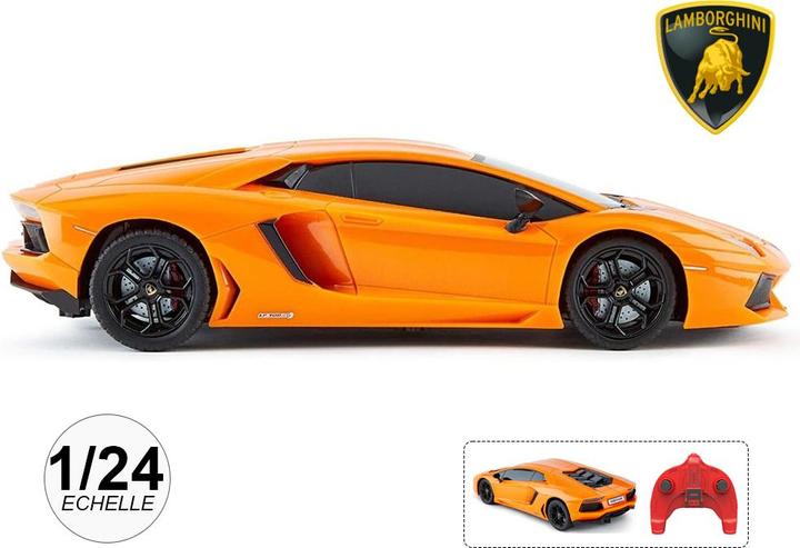 Produktbild VR Shinecon Ferngesteuertes Auto 1/24 2.4GHz - Lamborghini Aventador LP700-4 Orange