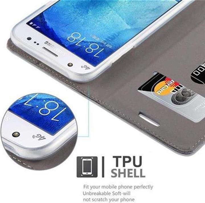 Produktbild Cadorabo Book Jeans Optik Cover (Samsung Galaxy J5 (2015))