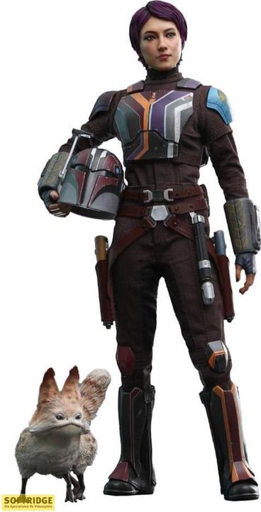 Actual product image Hot Toys Star Wars: Ahsoka Action Figure 1/6 Sabine Wren 28 cm