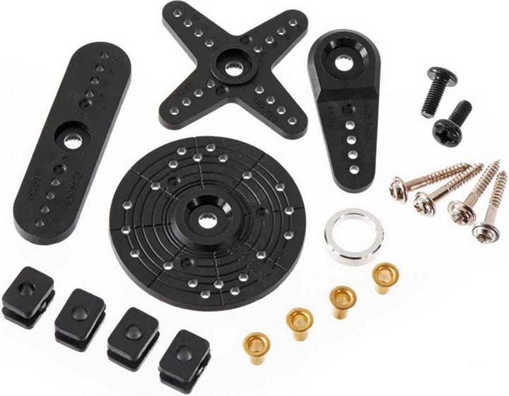 Image du produit Hitec set de leviers de servo heli & car 25 dents