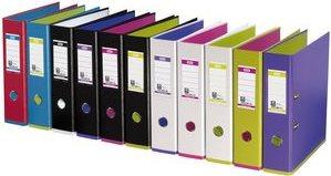Immagine prodotto Elba Cartella myColour, larghezza dorso: 80 mm, bianco-verde chiaro DIN A4, copertina esterna (A4, 80 mm, 1 Pezzo/i)