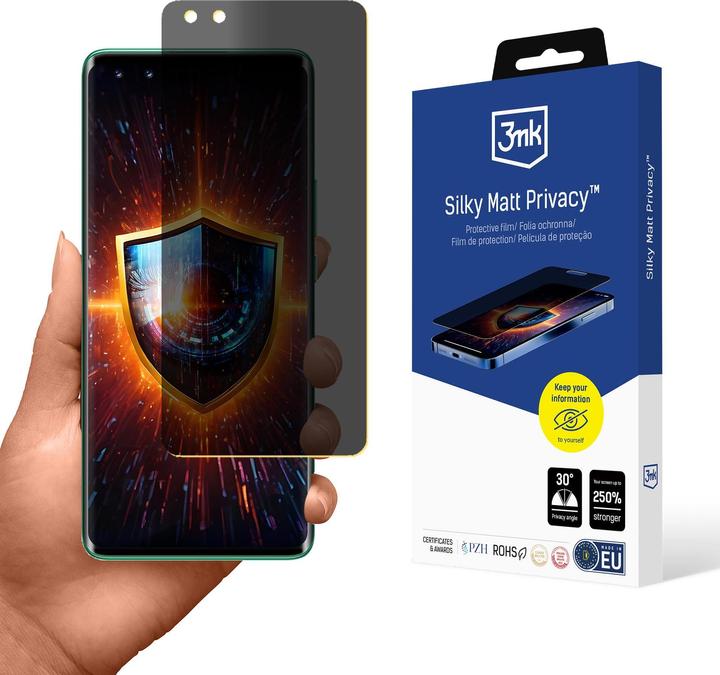 Produktbild 3MK Folia ochronna prywatyzujÄ ca matowa Silky Matt Privacy na Huawei Nova 11 Pro (Huawei Nova 11 Pro)
