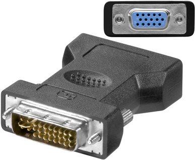 Image du produit Good Connections Adaptateur VGA femelle vers DVI 24+5 mâle, ®. (Sub-D 15)