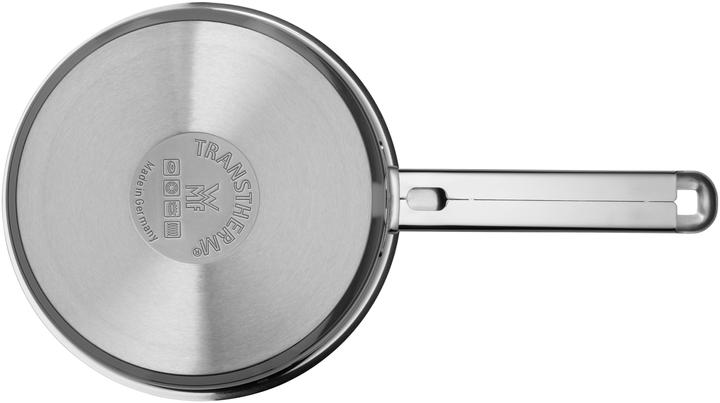 Produktbild WMF Stielkasserolle PREMIUM ONE silberfarben (16 cm, Kochtopf, Edelstahl)