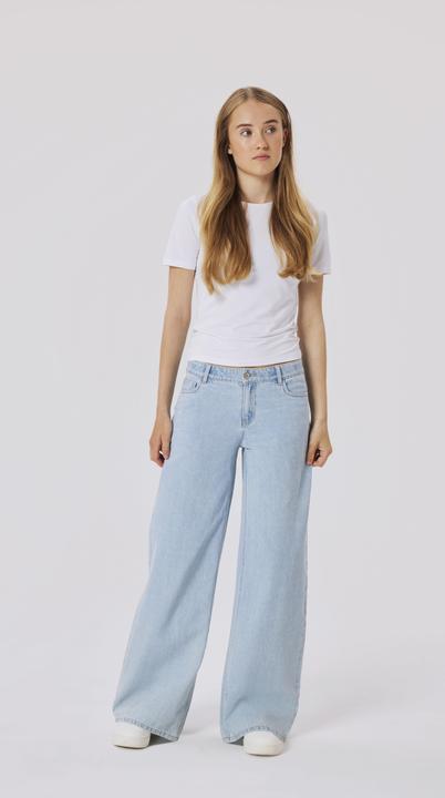 Produktbild Name it Nlfkizza Dnm Lw Wide Pant Noos (140)