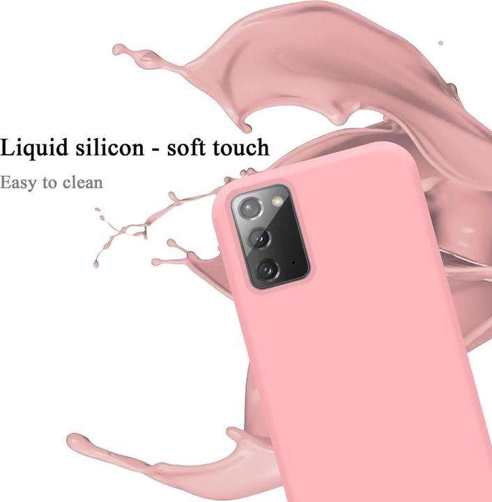 Image du produit Cadorabo TPU Liquid Silicone Case Cover (Samsung Galaxy Note 20)