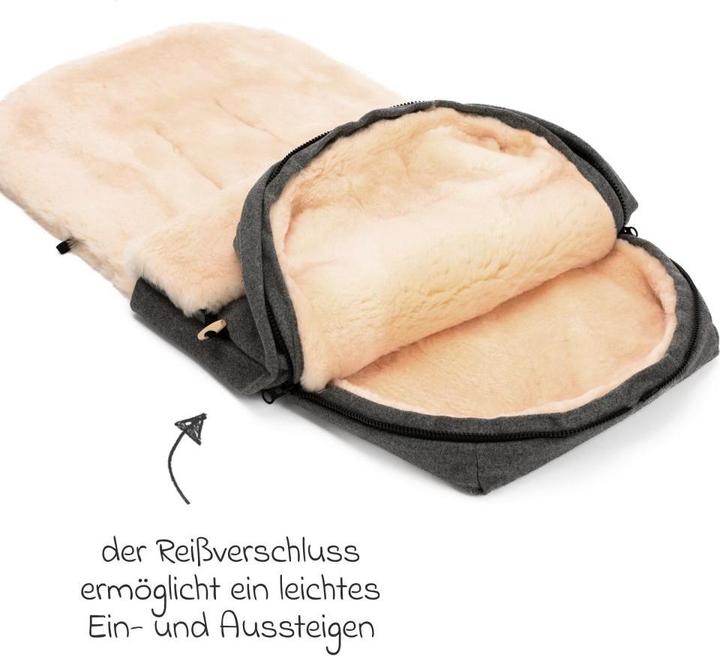 Produktbild Fillikid Fusssäcke für Kinderwagen & Buggys Lammwoll-Fusssack Bernina Wool für Buggy