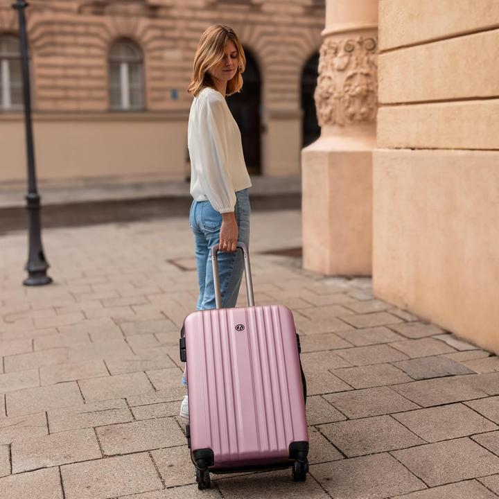 Actual product image Fergé 3-teiliges Hartschalenkoffer-Set "Toulouse" (110 l, Hand luggage (up to 50 litres), M (50 - 90l), L (90 - 115l))