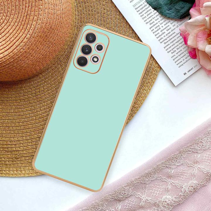 Actual product image Cadorabo Case for Samsung Galaxy A32 5G in TPU with camera protection LM130 Style (Samsung Galaxy A32 5G)
