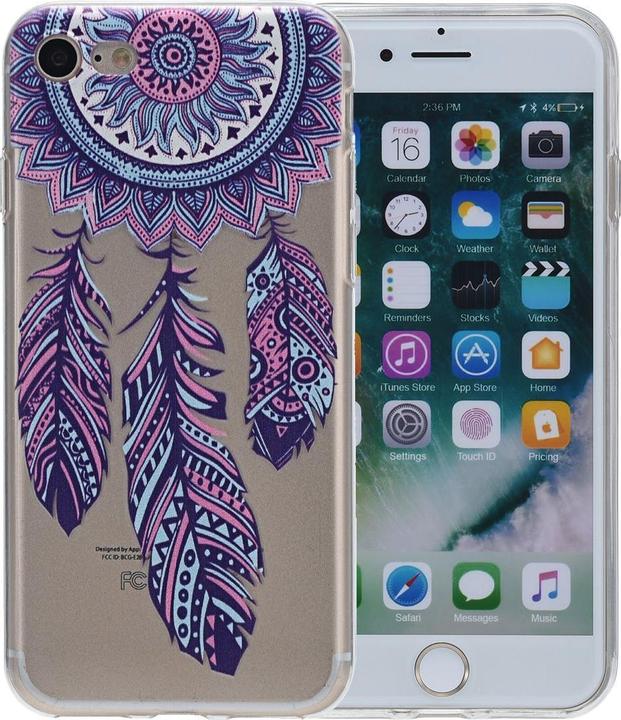 Produktbild König Design Henna Cover für Apple iPhone 5 / 5s / SE Case Schutz Hülle Silikon Traumfänger (Apple iPhone 5)