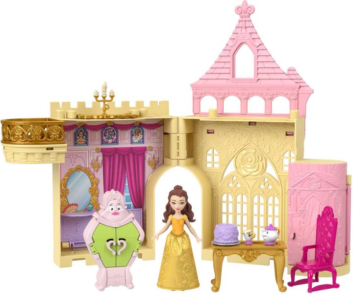 Actual product image Disney Princess Little Dolls Belle Stacking Castle