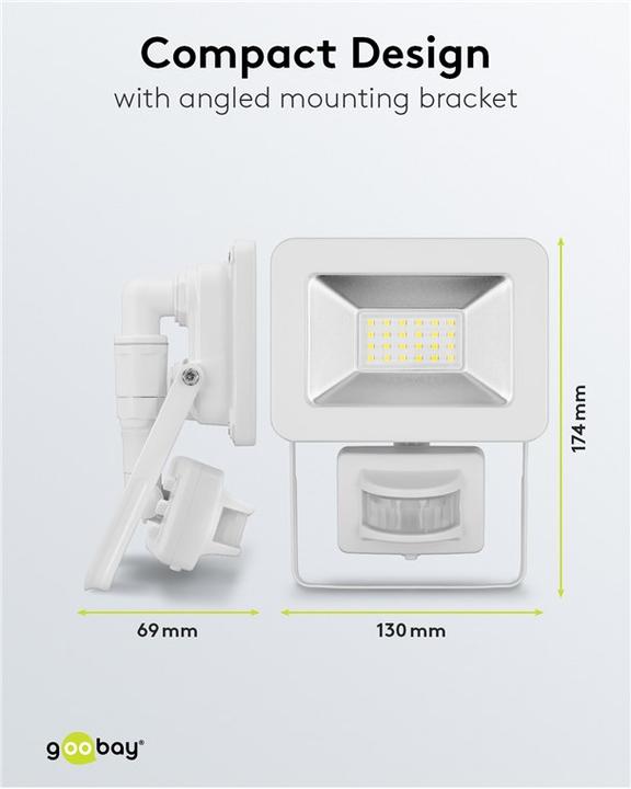 Immagine prodotto Goobay Faretto LED da esterno (1706 lm, IP44)