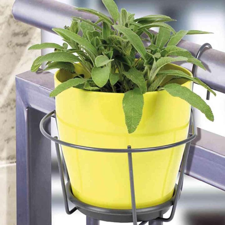 Produktbild Jardifer Blumentopfhalter zum Einhängen grau, Ø 16 cm