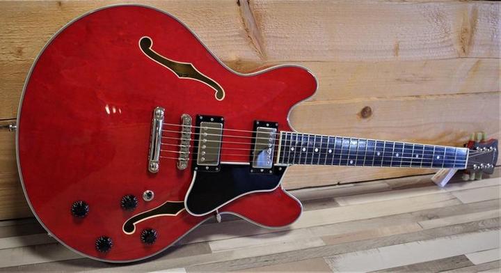 Immagine prodotto Eastman Guitars Eastman T386 Rosso (Chitarra elettrica, Legno d'acero, Poliuretano)