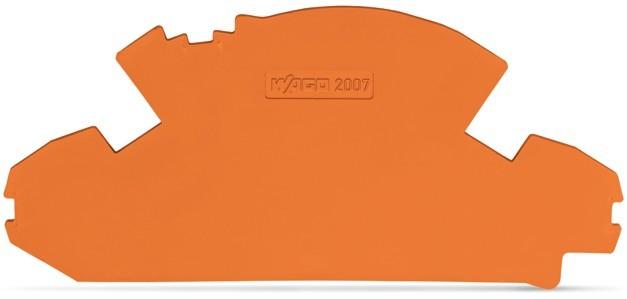 Produktbild Wago TOPJOB S Abschlussplatte orange 2007-8892