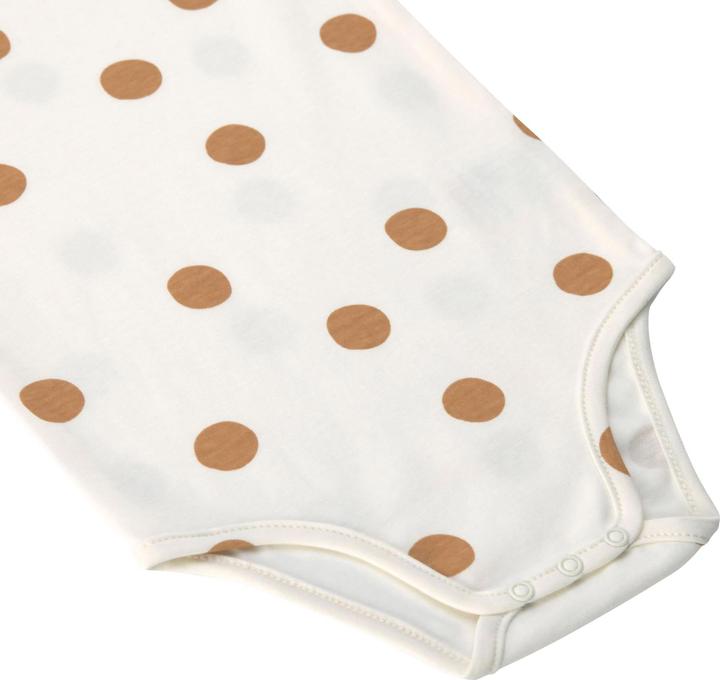 Actual product image Lässig Long sleeve bodysuit dots Milky size 86/92 (86)