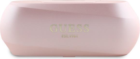 Immagine prodotto Guess Cuffie senza fili Auricolari Bluetooth ENC TWS metallizzati allungati - Rosa (ANC, 26 h, Senza fili)