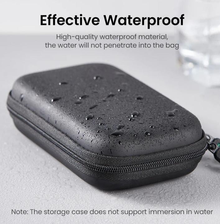 Produktbild Only-Bags.Store Festplattengehäuse für 2,5 Zoll externe Festplatte Portable HDD SSD Box für Power Bank Storage Case