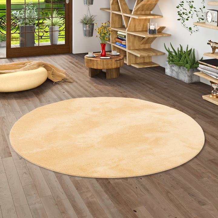 Immagine prodotto Pergamon Tappeto di lusso in pelliccia super soffice Pearl Round (160 x 160 cm)