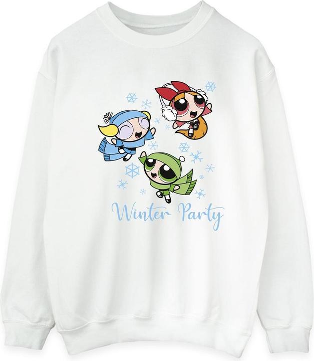 The Powerpuff Girls Girls Winter Party Sweatshirt (XL)