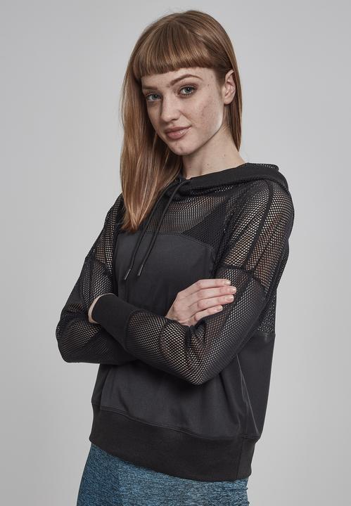 Produktbild Urban Classics Ladies Mesh Hoody (S)