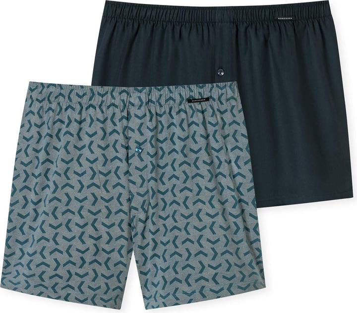 Schiesser 2er Pack Single Jersey Boxershorts (8, XXL, 2er Pack)