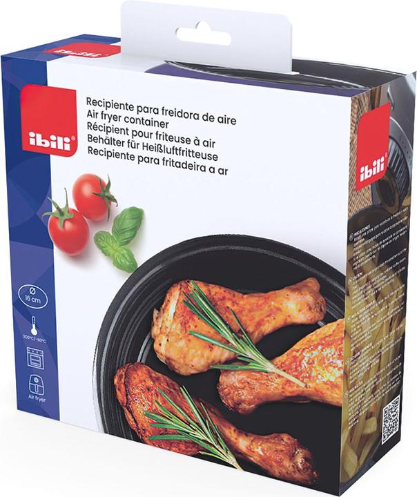 Produktbild Ibili Behälter rund für Fritteuse 17.80 x 18 x 6.8 cm Perfekt für die Verwendung zum frittieren