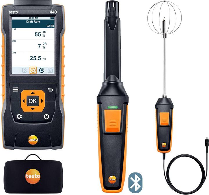 Produktbild Testo Anemometer 440 Set 0563 4408