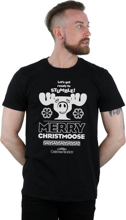 Actual product image National Lampoon´s Vacation Mens Merry Christmoose T-Shirt (XXL)