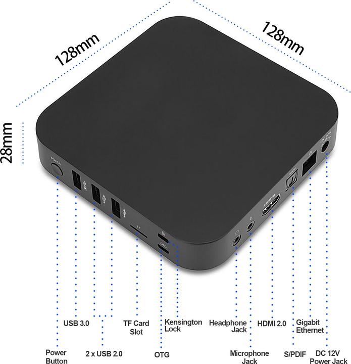 Immagine prodotto Minix X35i Plus (ARM Cortex A55, 2 GB, Mali-G52 2EE MC2)
