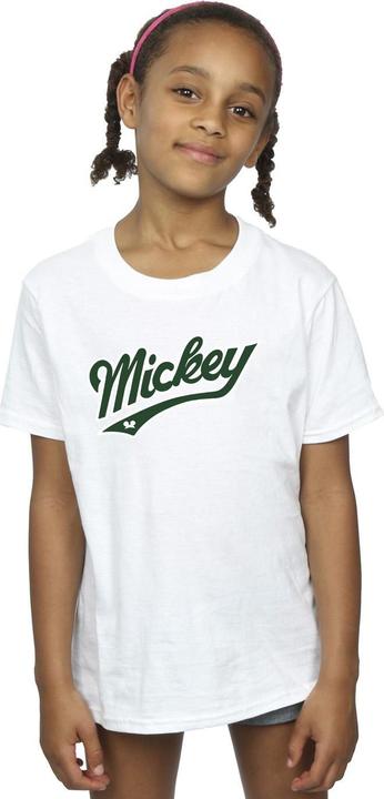 Actual product image Disney Girls Mickey Mouse Bold Cotton T-Shirt (152, 158)