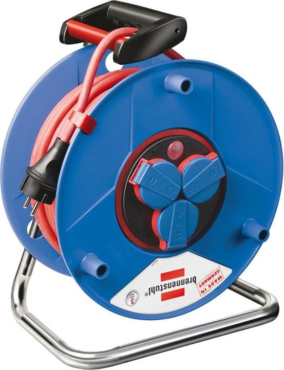 Produktbild Brennenstuhl 50m Kabeltrommel Garant Bretec IP44 Gewerbe-/Baustelle (50 m, 1.50 mm²)