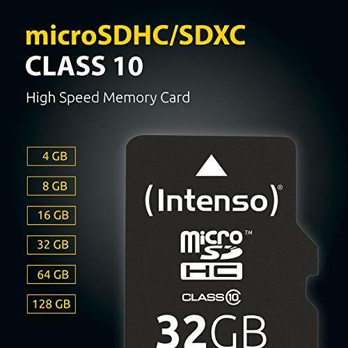 Immagine prodotto Intenso microSD Class 10 (64 GB, microSDXC, U1)