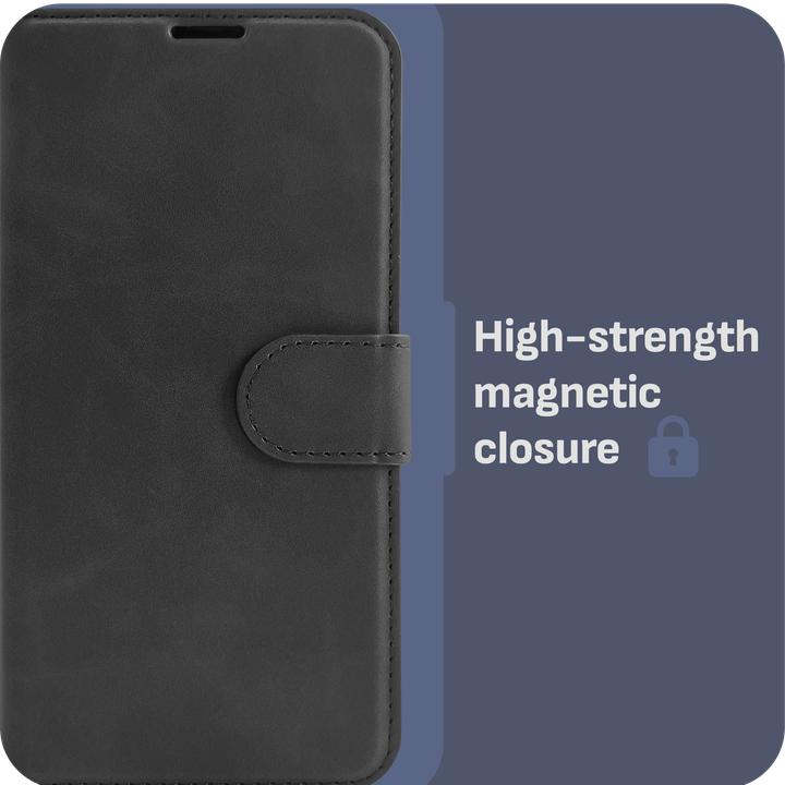 Produktbild Cazy Premium-Geldbörsen-Etui, Magnetisches Geldbörsen-Etui, Kartenfächer, Ständer (Samsung Galaxy S25 Edge)