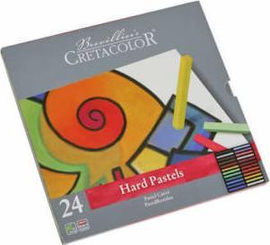 Image du produit Cretacolor Brevillier's Pastel Carré craie pastel couleurs assorties 24 pcs. (Multicolore, 24 x)