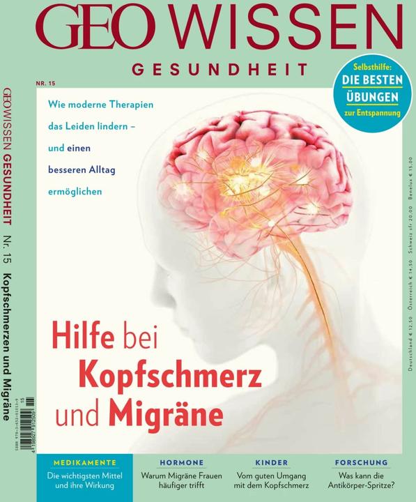 Immagine prodotto GEO Wissen Gesundheit / GEO Wissen Gesundheit 15/20 - Hilft bei Kopfschmerz und Migräne (Tedesco, Markus Wolff, Jens Schröder, 2021)