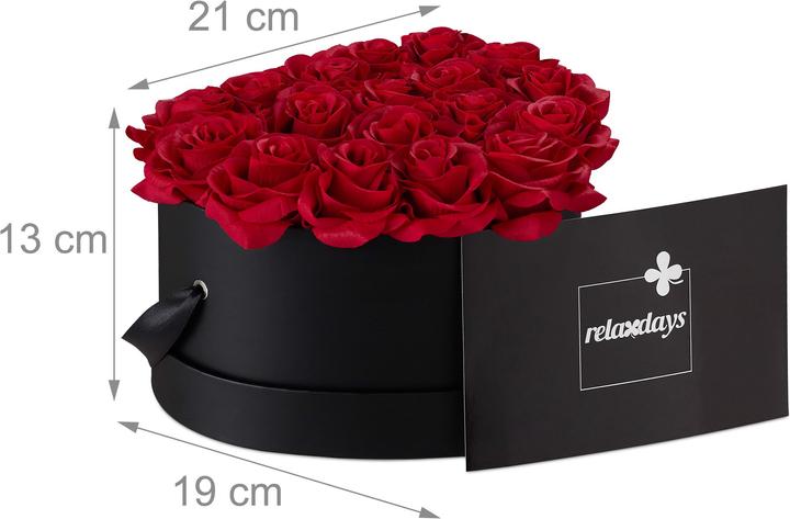 Immagine prodotto Relaxdays Box porta rose a forma di cuore (13 cm)