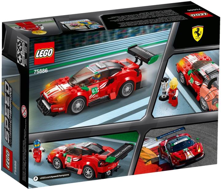 Actual product image LEGO Ferrari 488 GT3 Scuderia Corsa (75886, LEGO Speed Champions)