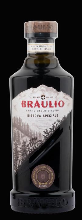 Image du produit Braulio Riserva Amaro Alpino Valtellina Amer aux herbes (18 ans, 24.70 %, Italie, 1 x 70 cl, Amer)
