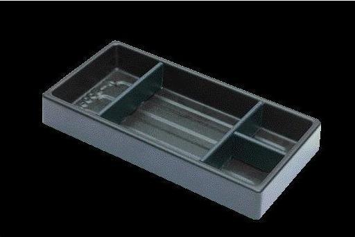 Actual product image Gedore 1500 E-S L ES module empty, 310x157.5x42 mm, subdivided