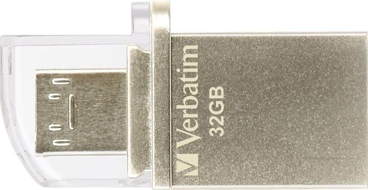 Actual product image Verbatim Store n Go OTG 32GB Micro Drive USB 3.0 (32 GB, USB 3.0, USB-A)
