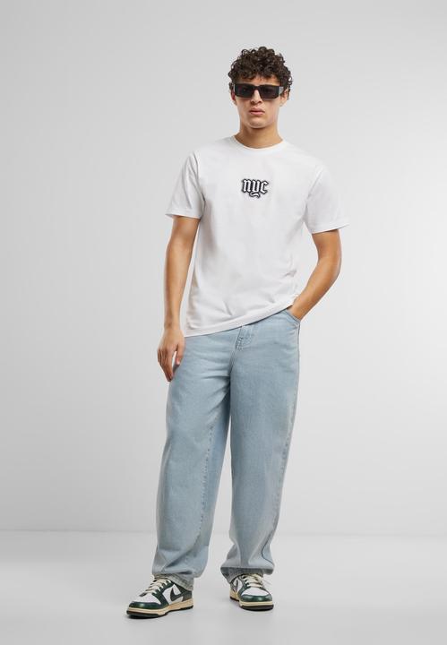 Produktbild Mister Tee MisterTee NYC Old English Wording Patch Tee - 179695 (4XL)