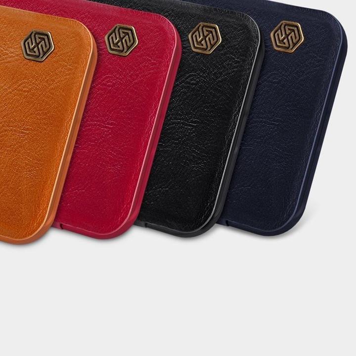 Actual product image Nillkin Qin Series (Apple iPhone 12 Pro Max)